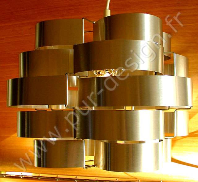 Suspension de Max Sauze GM, Design 70, Space Age. Pur Design.