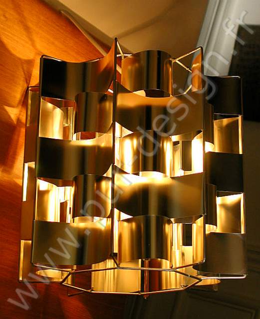 Suspension Andromde de Max Sauze, Design 70, Space Age. Pur Design.