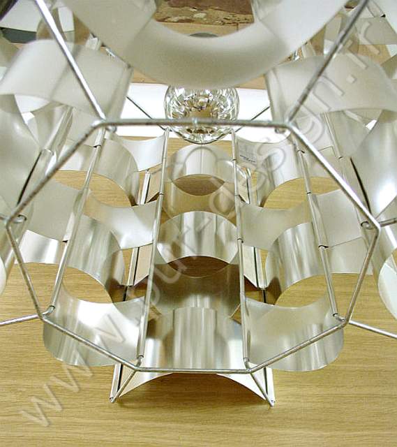 Suspension Andromde de Max Sauze, Design 70, Space Age. Pur Design.
