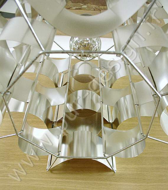 Suspension Andromde de Max Sauze, Design 70, Space Age. Pur Design.