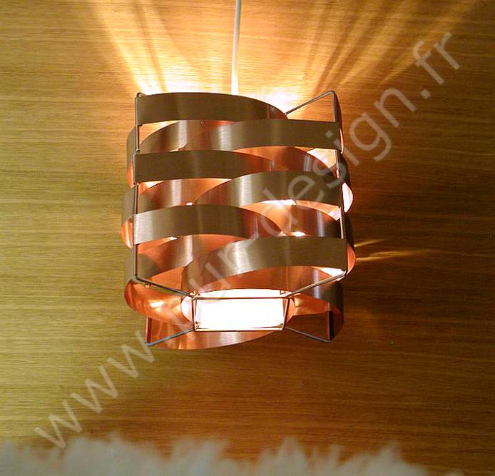 Suspension Uranus de Max Sauze, Design 70, Space Age. Pur Design.