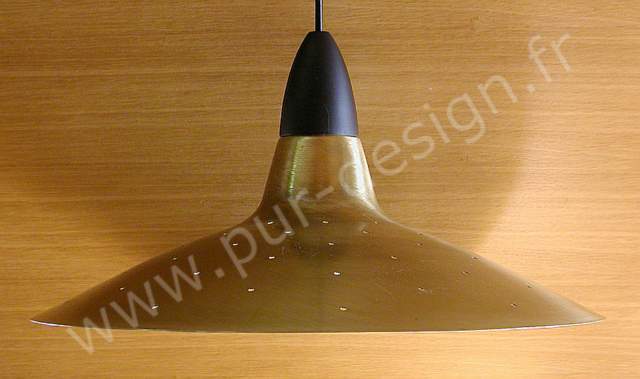 Suspension en cuivre de type Coronell, Design Scandinave. Pur Design.