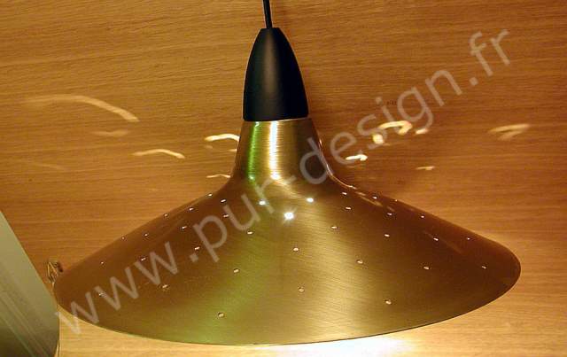 Suspension en laiton de type Coronell, Design Scandinave. Pur Design.
