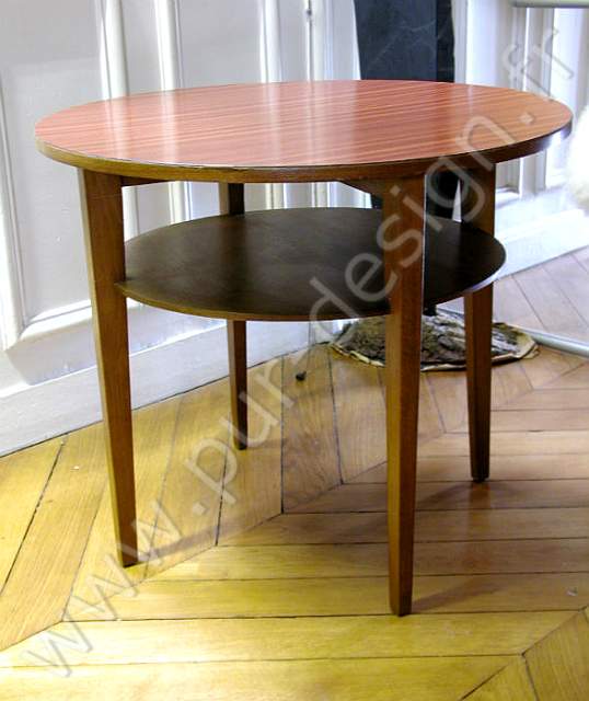 Table de salon Scandinave, annes 50. Pur Design.