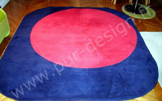 Tapis vintage Habitat, 70's. Pur Design