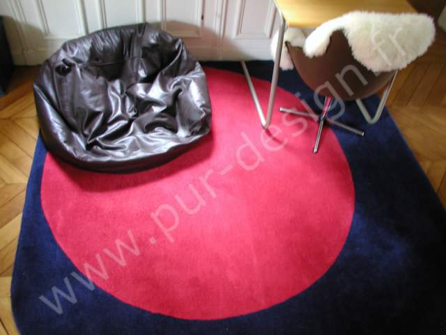 Tapis vintage Habitat, 70's. Pur Design