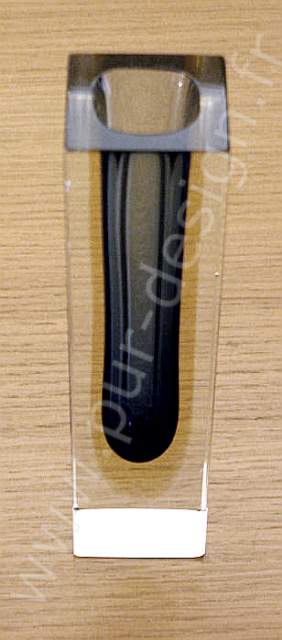 Soliflore, vase Mandruzzato, Murano. Annes 60-70. Pur Design.